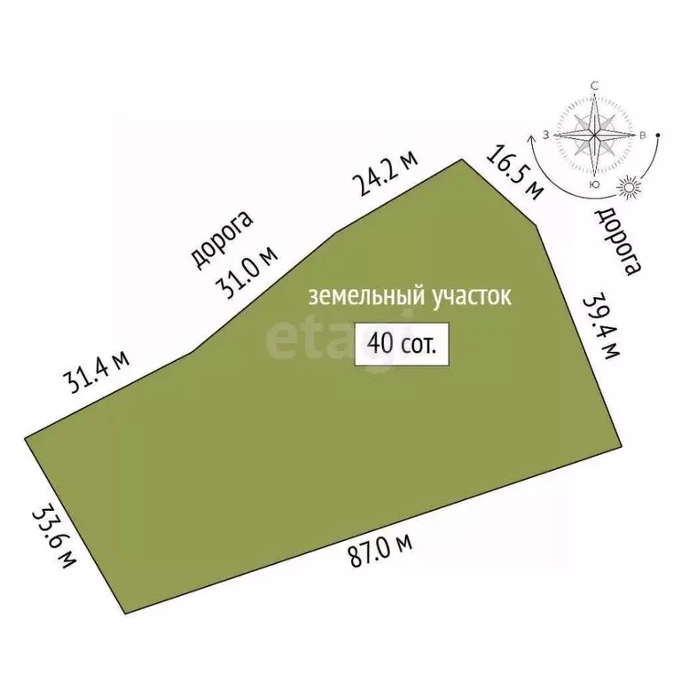 Участок в Ростовская область, Родионово-Несветайское с/пос, Павленков ... - Фото 0