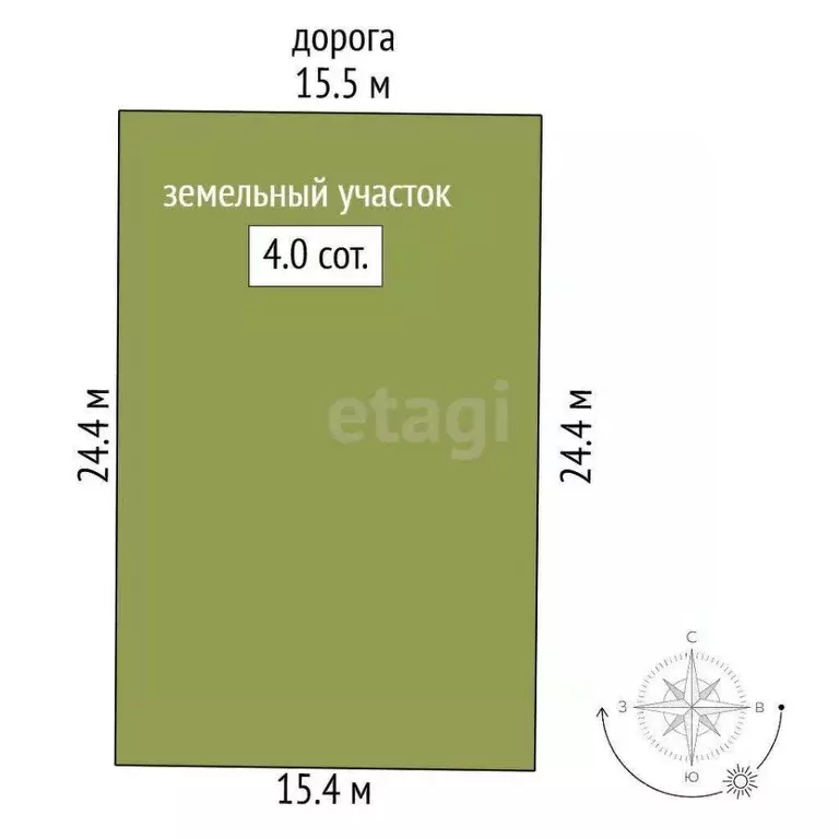 Участок в Севастополь ул. Речная (4.01 сот.) - Фото 1