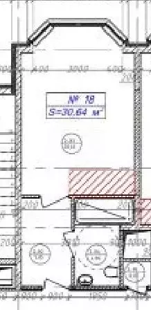 Студия Крым, Евпатория ул. Франко, 11Б (30.64 м) - Фото 2