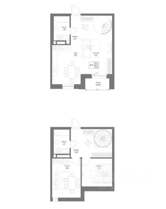 3-к кв. Татарстан, Казань Резиденция на Сары Садыковой жилой комплекс ... - Фото 1