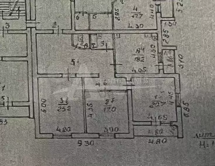 3-к. квартира, 116 м, 1/5 эт. - Фото 0