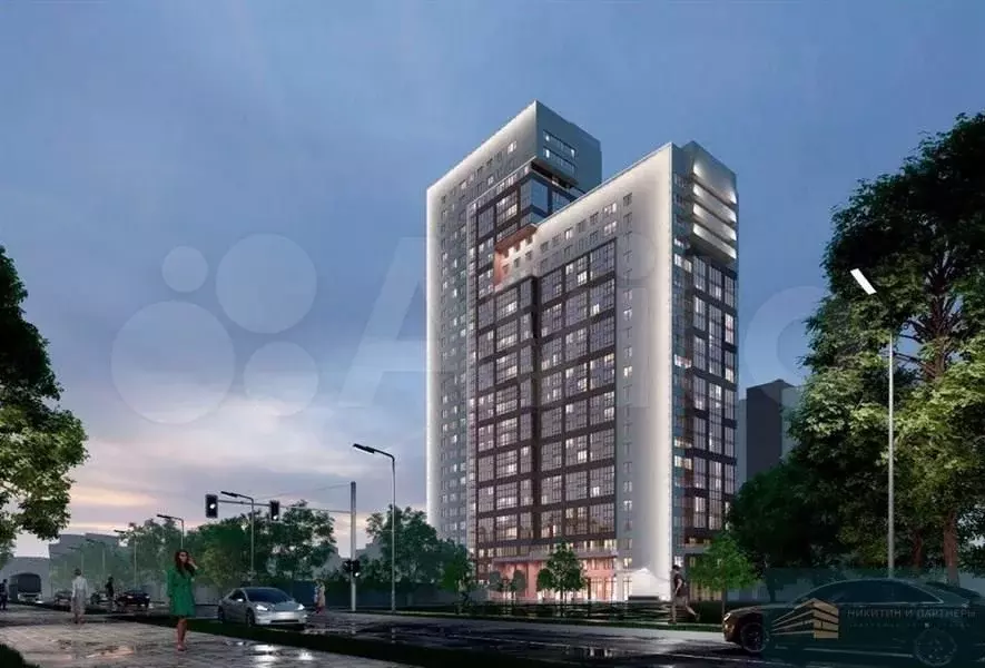 Квартира-студия, 20,6 м, 21/28 эт. - Фото 1