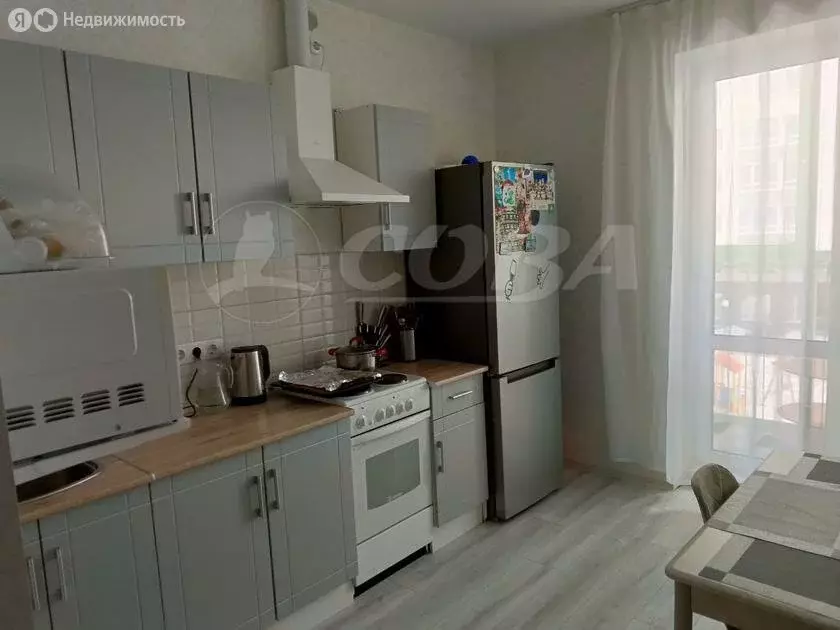 1-комнатная квартира: Тюмень, улица Ветеранов Труда, 9Ак1 (33 м) - Фото 2