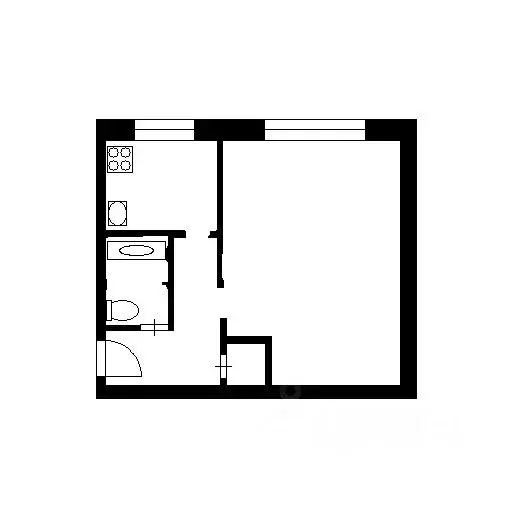 1-к кв. Челябинская область, Миасс ул. Кирова, 89 (31.0 м) - Фото 1