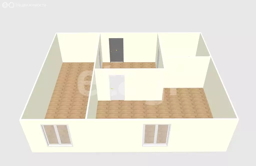 1-комнатная квартира: Южно-Сахалинск, Больничная улица, 55А (32.6 м) - Фото 2