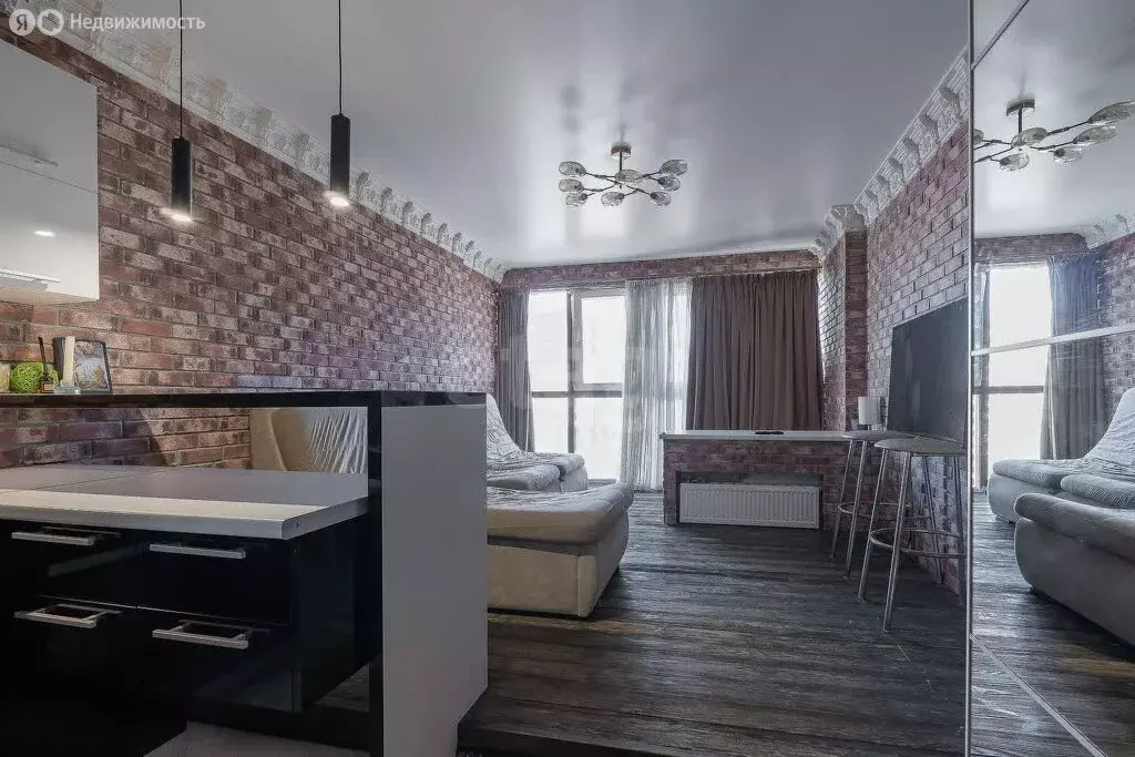 Квартира-студия: Кудрово, Европейский проспект, 21к2 (30.4 м) - Фото 0