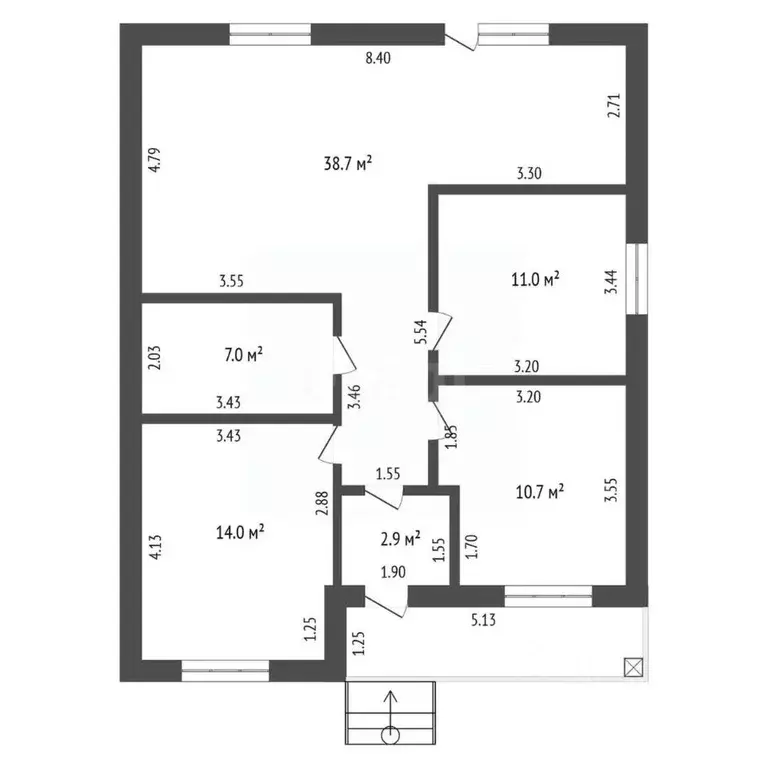 Дом в Ростовская область, Мясниковский район, Красный Крым хут. ул. ... - Фото 2
