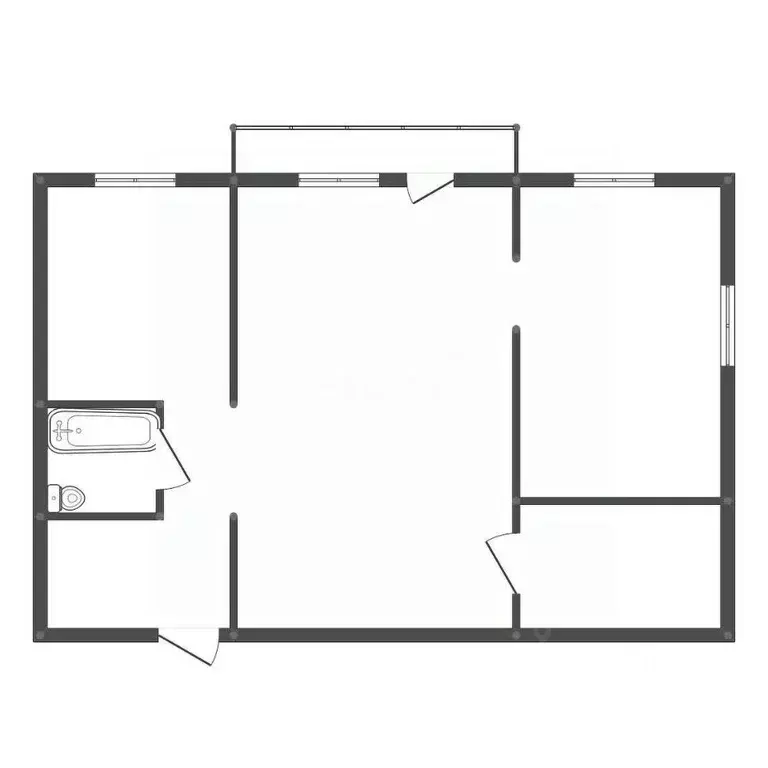 2-к кв. Амурская область, Свободненский район, с. Новгородка Новая ... - Фото 1