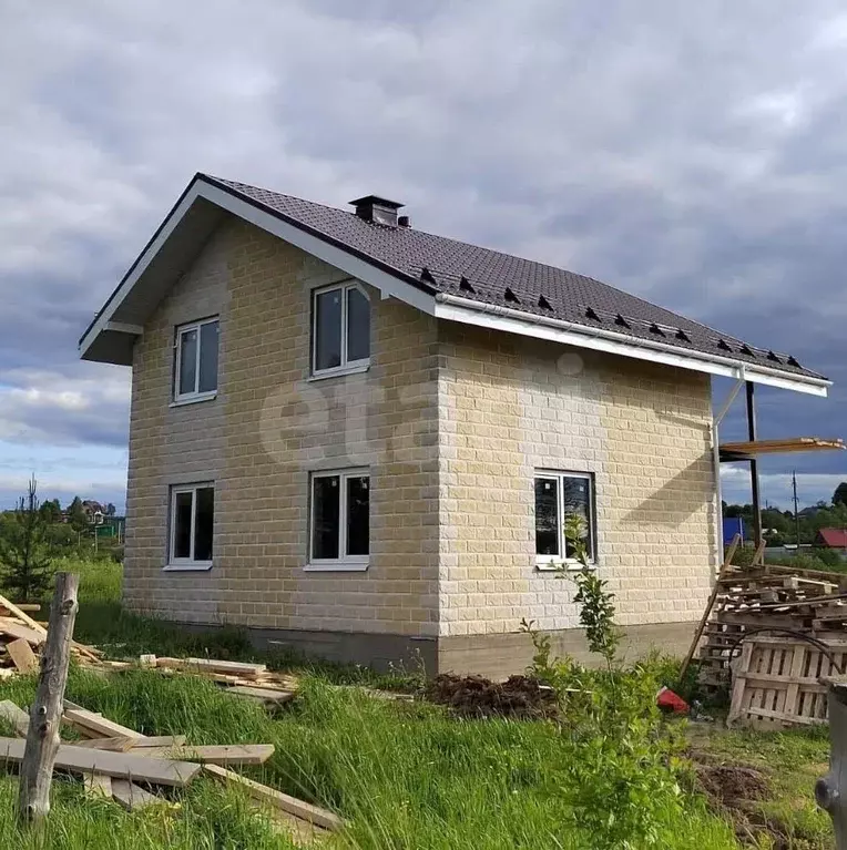 Дом в Вологодская область, д. Жилино ул. 2-я, 18 (102 м) - Фото 0