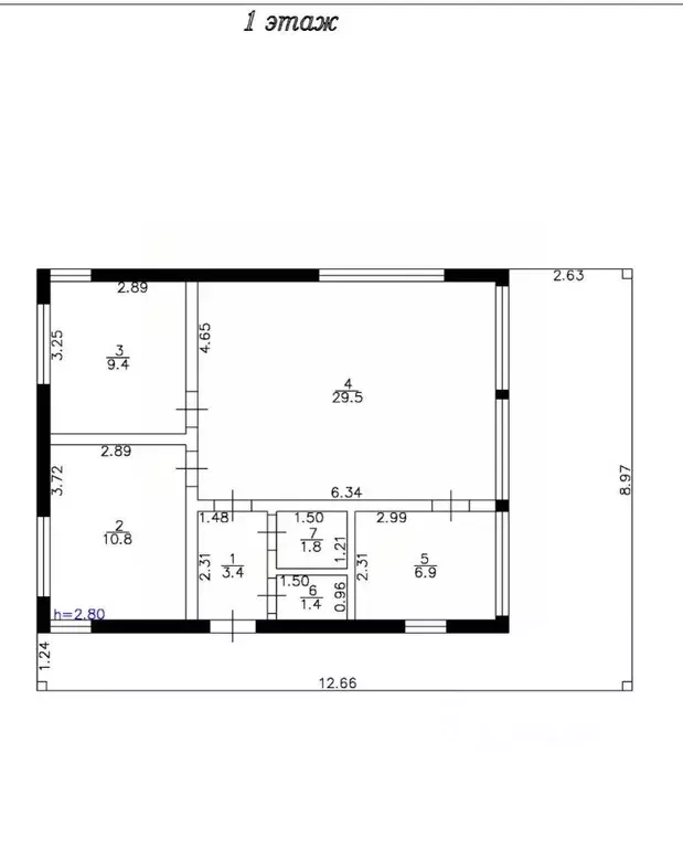 Дом в Ленинградская область, Всеволожский район, Токсовское городское ... - Фото 2