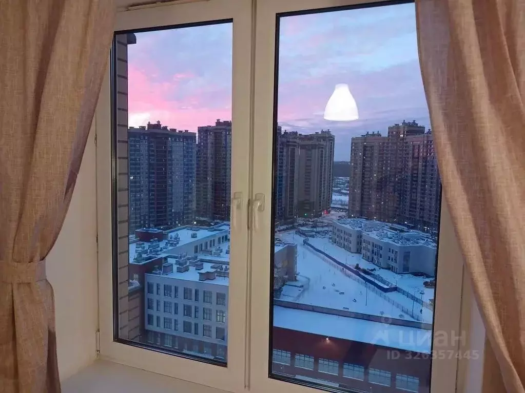 1-к кв. Санкт-Петербург пос. Парголово, ул. Федора Абрамова, 20К1 ... - Фото 2