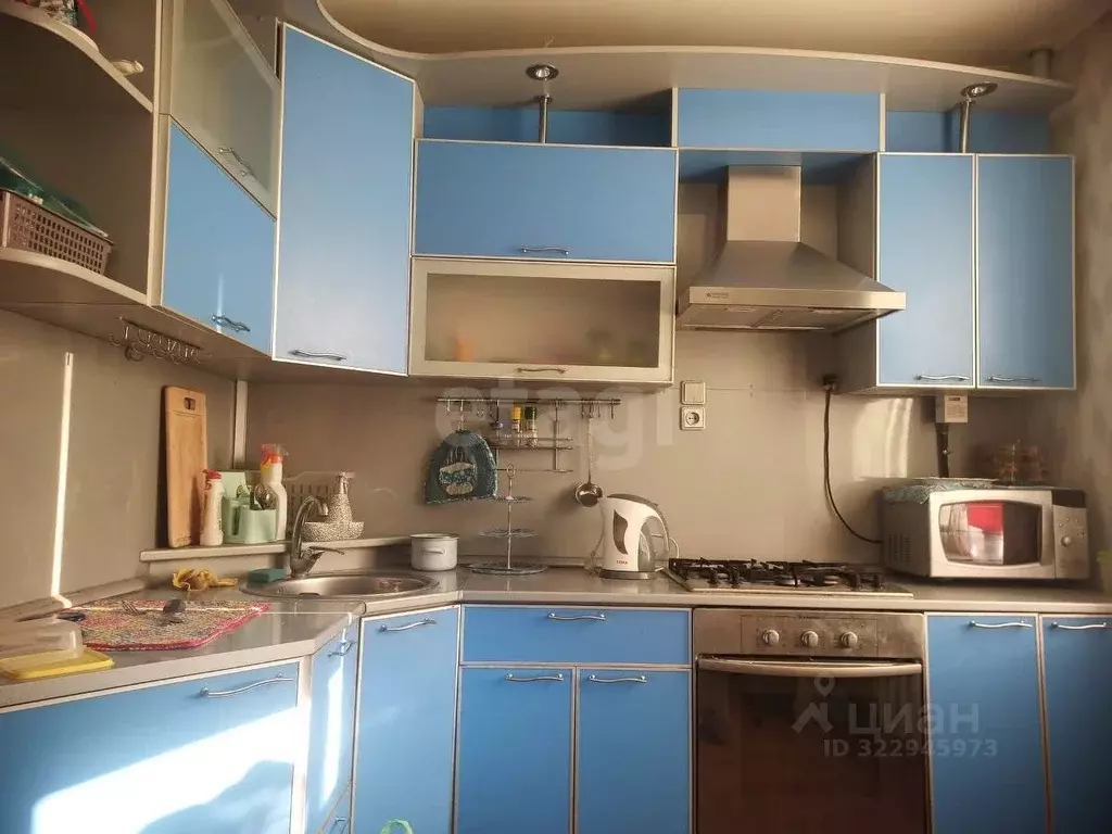 2-к кв. Курганская область, Курган Заозерный жилрайон, 5-й мкр, 9к3 ... - Фото 1