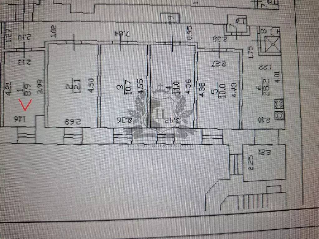 Комната Санкт-Петербург Гороховая ул., 39 (9.0 м) - Фото 2