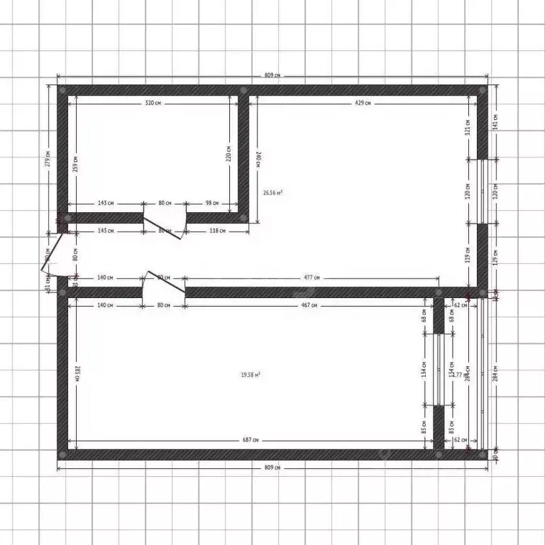1-к кв. Дагестан, Махачкала ул. Титова, 144к6 (43.0 м) - Фото 1