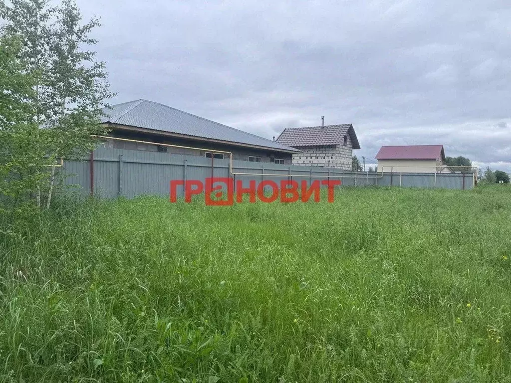 Участок в Новосибирская область, Новосибирский район, Криводановский ... - Фото 1