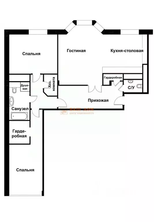 3-к кв. Тульская область, Тула ул. Демонстрации, 137 (115.0 м) - Фото 2