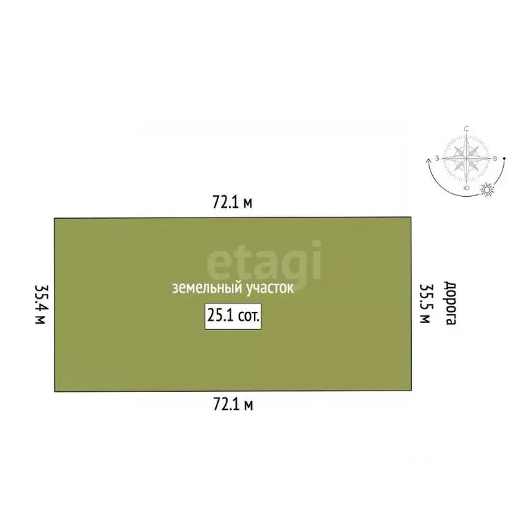 Участок в Самарская область, Красный Яр с/пос, пос. Угловой, Зона ... - Фото 2