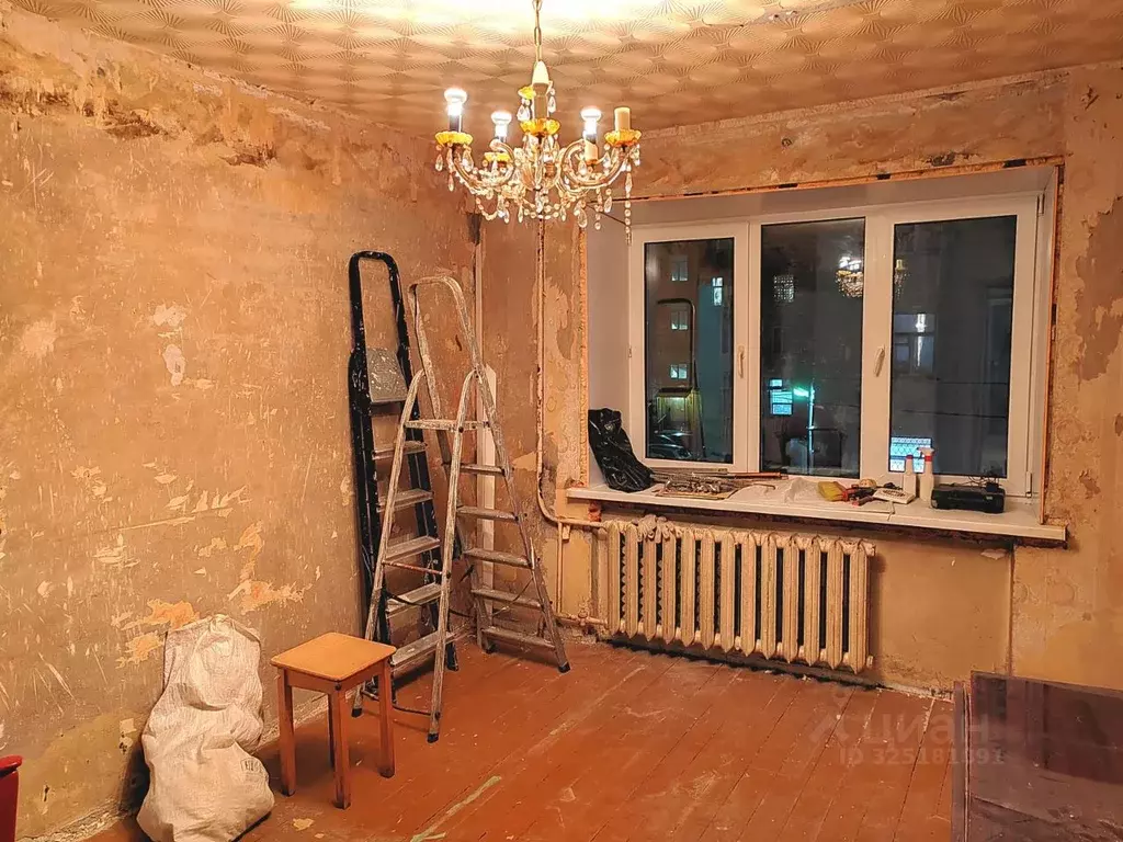 3-к кв. Тверская область, Тверь ул. Луначарского, 4 (50.6 м) - Фото 2