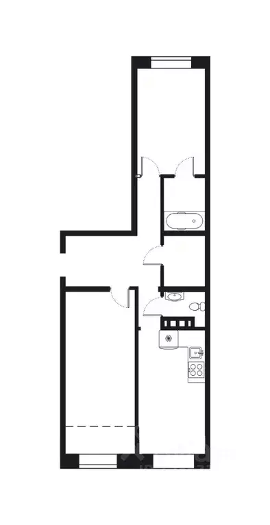 3-к кв. Иркутская область, Иркутск наб. Верхняя, 131 (74.41 м) - Фото 0