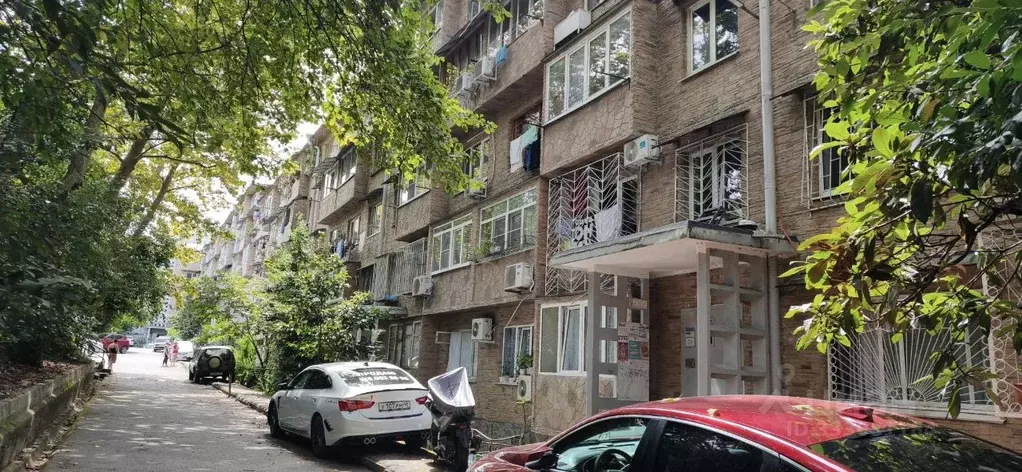 1-к кв. Краснодарский край, Сочи Заречный мкр, ул. Абрикосовая, 25 ... - Фото 1