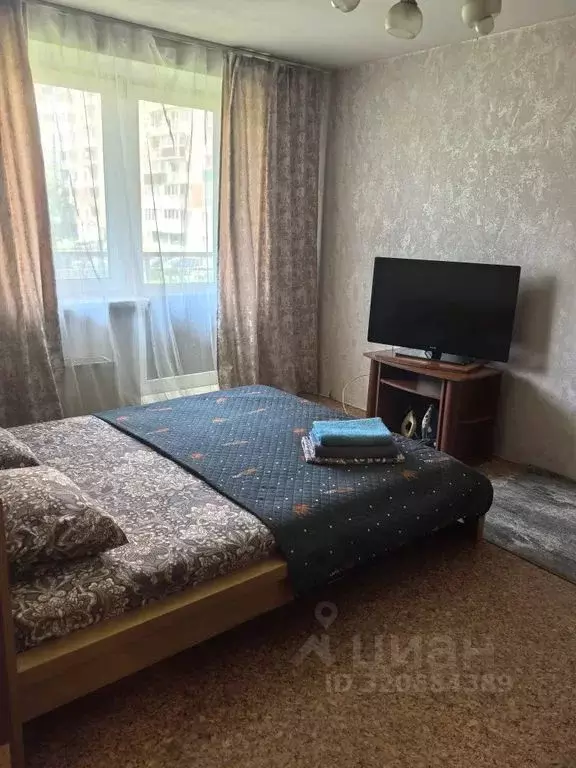 1-к кв. Кемеровская область, Новокузнецк просп. Строителей, 90Б (38.0 ... - Фото 1