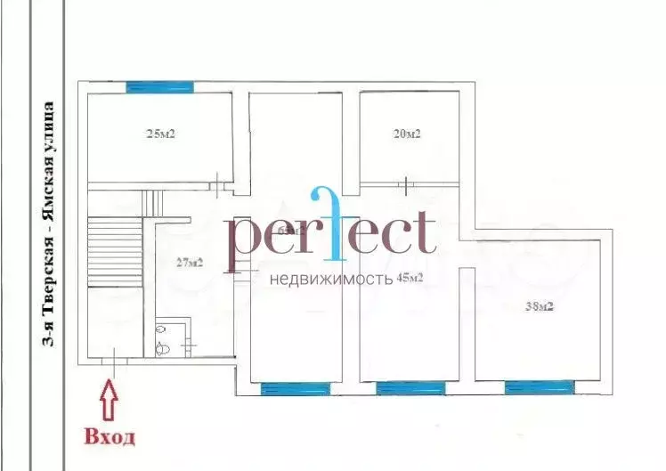 Продажа ПСН 220 м2 (цоколь), ул 3-я Тверская-Ямская, д 54 - Фото 0