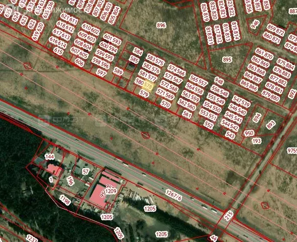 Участок в Высокогорский район, посёлок Дачное (6 м) - Фото 2