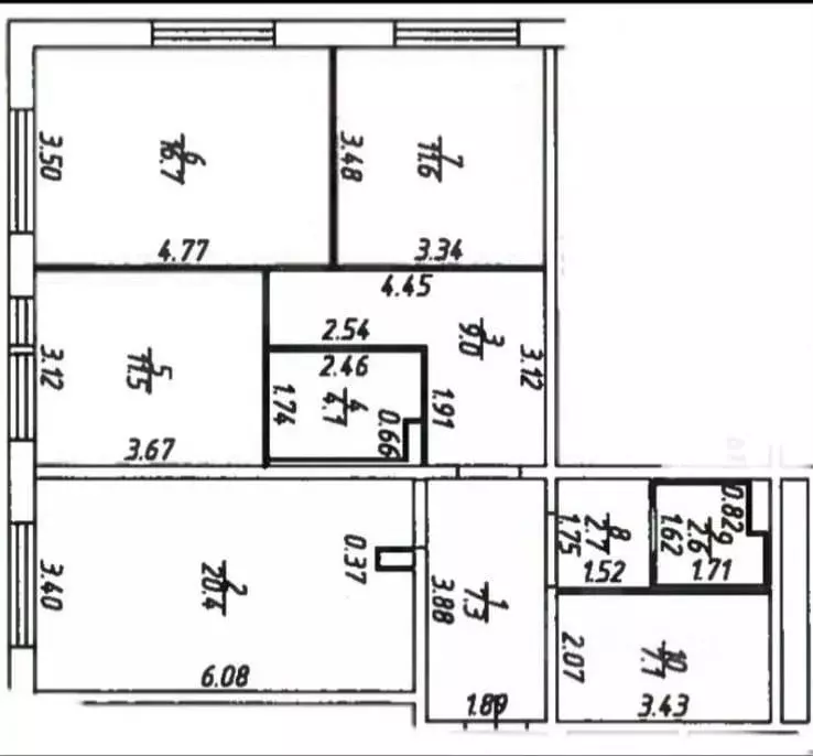 3-к кв. Москва ул. Вертолетчиков, 21к3 (93.0 м) - Фото 1