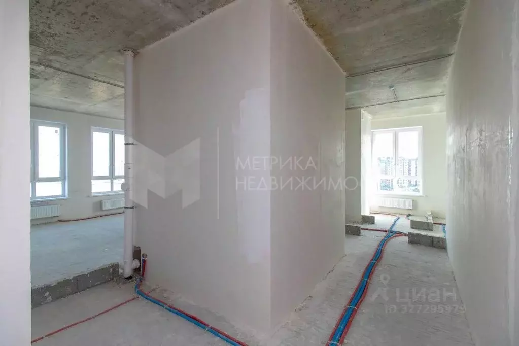 2-к кв. Тюменская область, Тюмень ул. Пожарных и Спасателей, 1к1 (91.0 ... - Фото 1