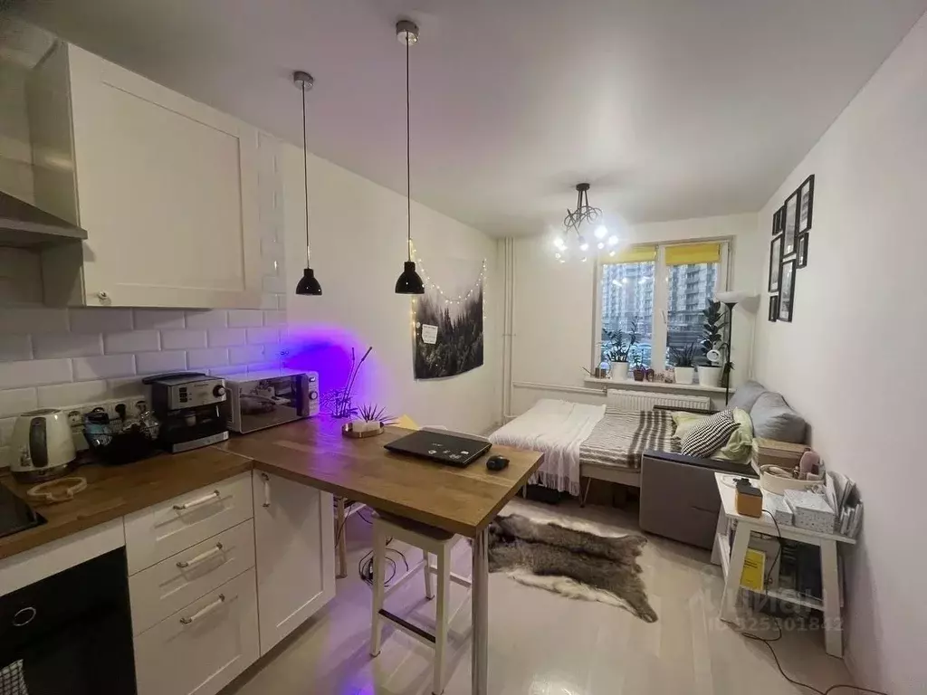 Студия Ленинградская область, Мурино Всеволожский район, бул. ... - Фото 1