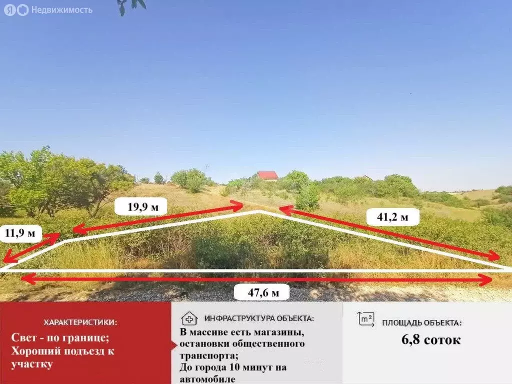 Участок в Трудовское сельское поселение, СТ Бештерек (6.79 м) - Фото 1