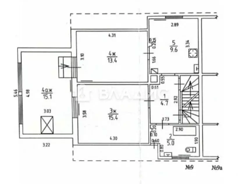 4-к кв. Калининградская область, Калининград ул. Герцена, 9 (94.0 м) - Фото 2