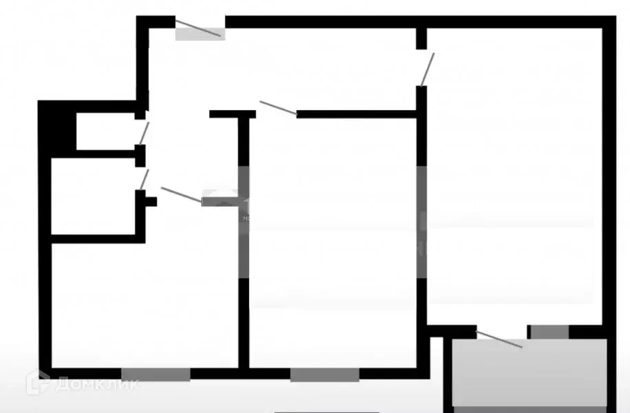 Продаётся 2-к квартира, 46 м - Фото 1