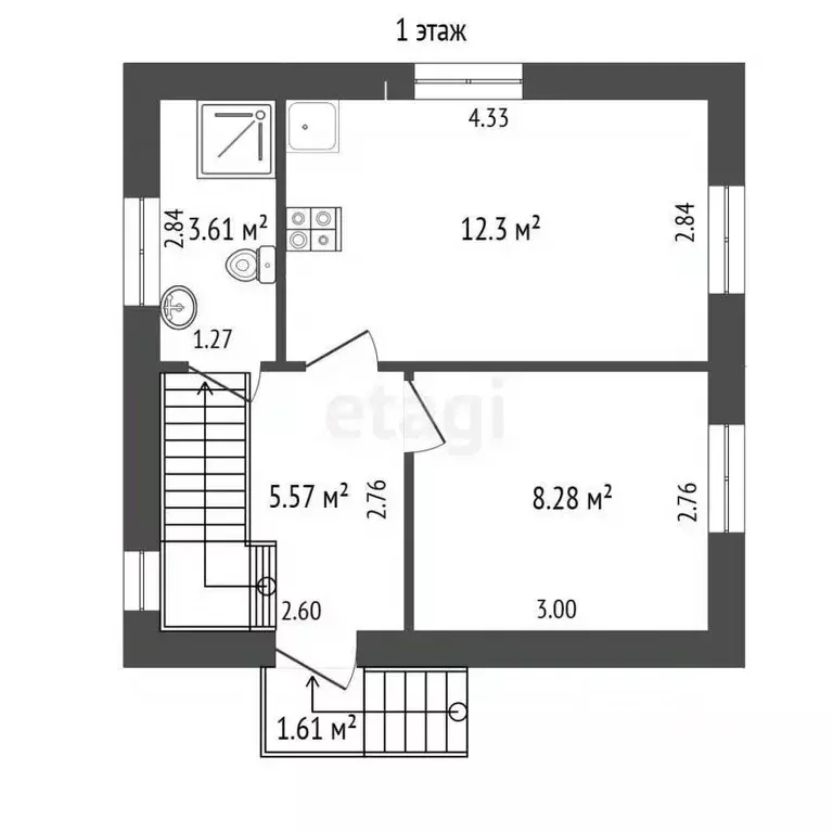 Дом в Московская область, Раменский муниципальный округ, пос. Спартак ... - Фото 1