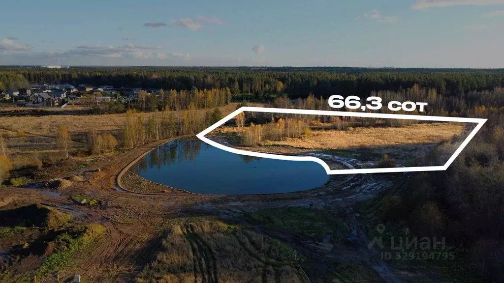 Участок, 66.3 сот., сельхоз (снт или днп) - Фото 1