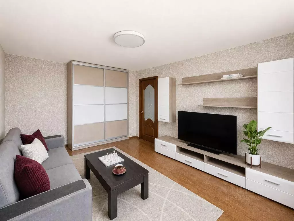 Квартира, 2 комнаты, 45.8 м - Фото 1