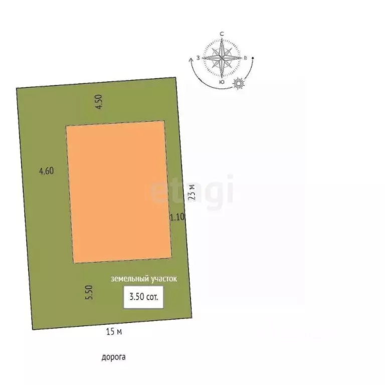 Дом в Ростовская область, Мясниковский район, Краснокрымское с/пос, ... - Фото 2