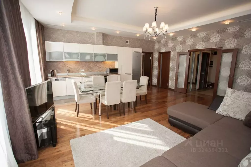 3-к кв. Санкт-Петербург Петровский просп., 14 (100.0 м) - Фото 1