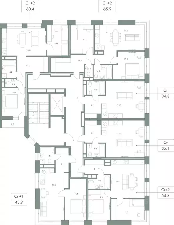 1-к кв. Ханты-Мансийский АО, Ханты-Мансийск Красноармейская ул., 45 ... - Фото 1