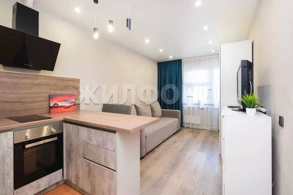 1-к кв. Новосибирская область, Новосибирск Горский мкр, 68 (21.1 м) - Фото 1