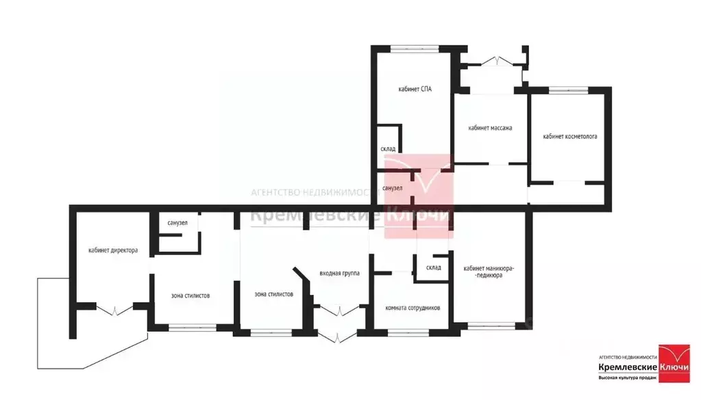 Помещение свободного назначения в Москва Полярная ул., 12 (162 м) - Фото 2