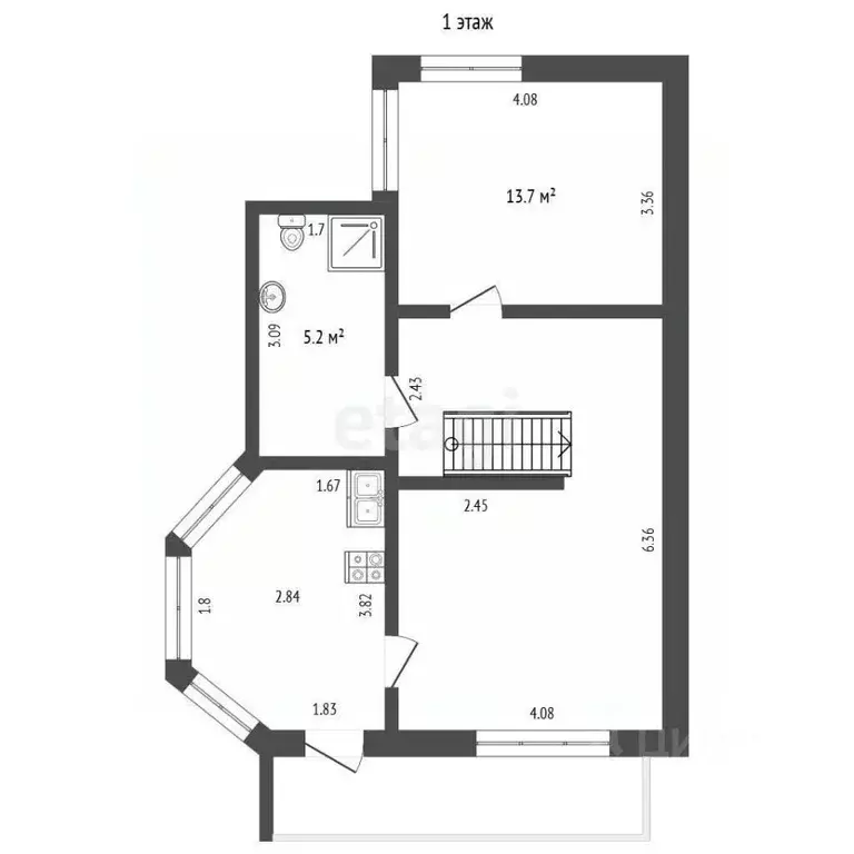 Дом в Камчатский край, Елизово Индустриец-1 Комбината ... - Фото 2