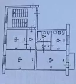3-к. квартира, 73,1 м, 5/5 эт. - Фото 0