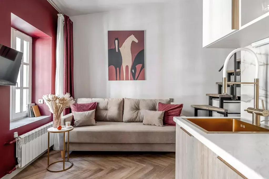 Студия Санкт-Петербург Полтавская ул., 10 (25.0 м) - Фото 0