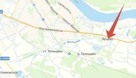 Участок в Ярославский муниципальный округ, деревня Ярцево (18 м) - Фото 0