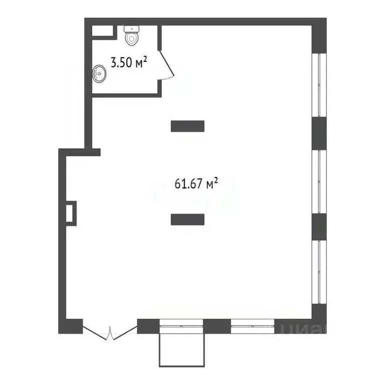 Помещение свободного назначения в Красноярский край, Красноярск ... - Фото 2