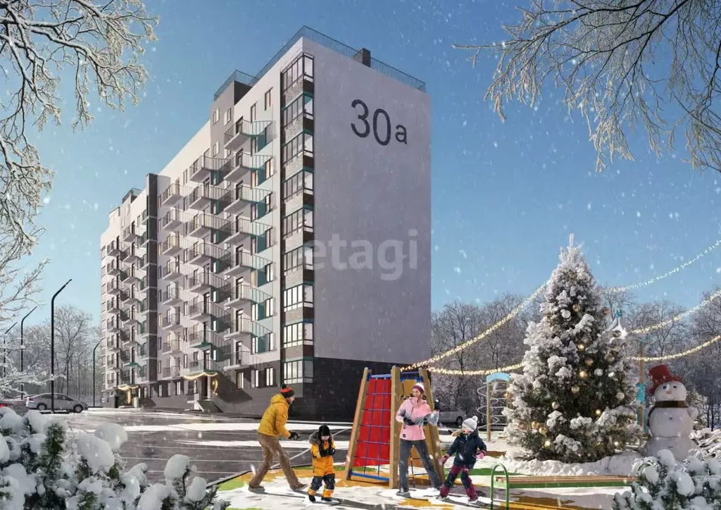 Студия Пермский край, Пермь Белозерская ул., 30А (22.6 м) - Фото 1