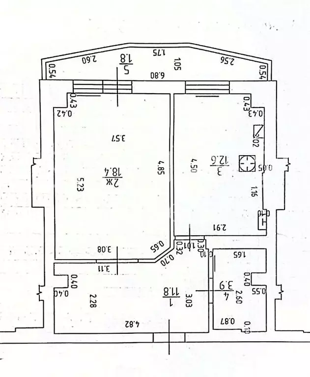 3-к кв. Калининградская область, Калининград ул. Горького, 170 (105.0 ... - Фото 1