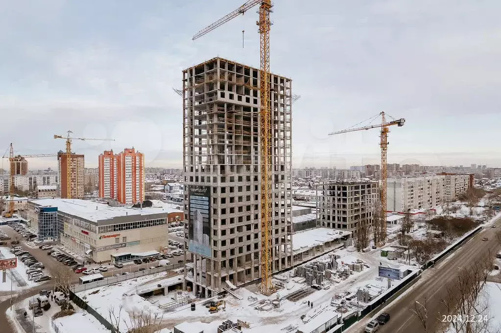 2-к. квартира, 65 м, 12/14 эт. - Фото 1
