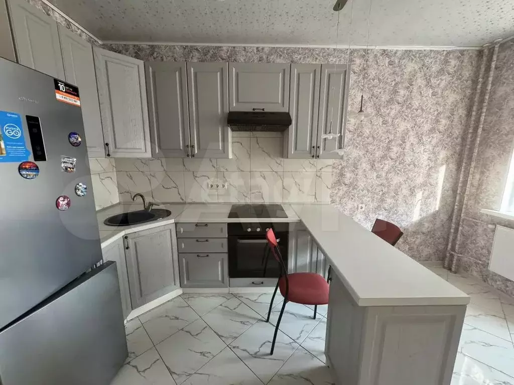 1-к. квартира, 43,7 м, 4/16 эт. - Фото 0